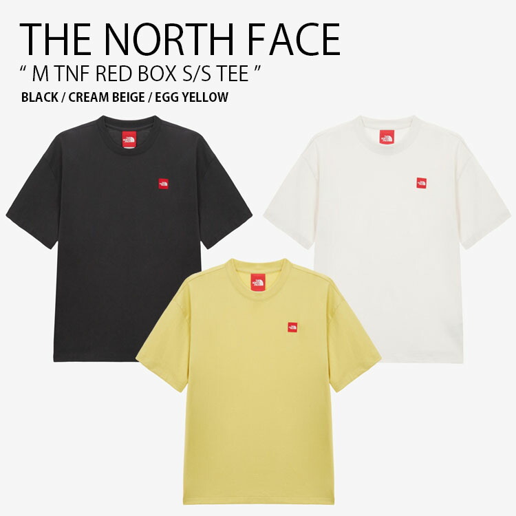 THE NORTH FACE ノースフェイス Tシャツ M TNF RED BOX S/S TEE レッドボックス ショートスリーブ ラウンドネック ティーシャツ 半袖 カットソー ロゴ カジュアル ストリート キャンプ アウトドア メンズ レディース 男性用 女性用 男女共用 NT7US29A/C/D