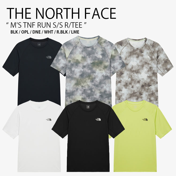 THE NORTH FACE ノースフェイス Tシャツ M'S TNF RUN S/S R/TEE ラン ショートスリーブ ラウンドネック ティーシャツ 半袖 カットソー ロゴ カジュアル ストリート ランニング スポーツ メンズ レディース 男性用 女性用 男女共用 NT7US14A/B/C/D/E/F｜a-dot 12,880円