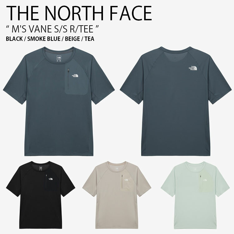 THE NORTH FACE ノースフェイス Tシャツ M'S VANE S/SR/TEE ヴェイン ショートスリーブ ラウンドネック ティーシャツ 半袖 カットソー 胸ポケット付き ロゴ カジュアル ストリート アウトドア メンズ レディース 男性用 女性用 男女共用 NT7US06A/B/C/D|a-dot