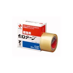 ニチバン セロテープ CT-24S 24mm×6.5m【×30セット】 【 セット販売 まとめ買い 割引 オフィス 文房具 文具 業務用 オフィス用品 】 文具 オフィス用品 テープ 接着用具
