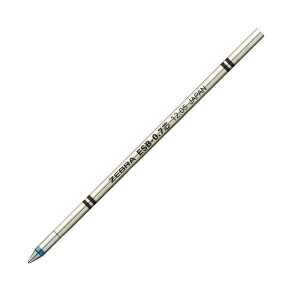 ゼブラエマルジョンボールペン替芯 ESB-0.7芯 青 RESB7-BL 1セット（10本） 【×3セット】 【 セット販売 まとめ買い 割引 オフィス 文房具 文具 業務用 オフィス用品 】 文具 オフィス用品 ペン ボールペン
