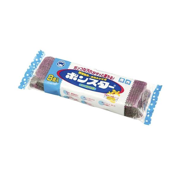 【10セット】 ボンスター販売 ボンスターソープパッド 8個入 MMT11040X10 【 セット販売 まとめ買い 割引 】 掃除用品