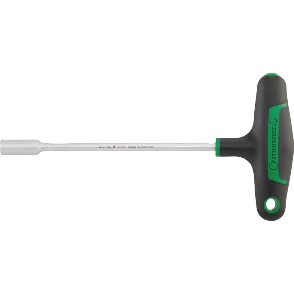 STAHLWILLE スタビレー Tハンドルナットドライバー 6mm 軸長175mm 全長224mm 12507-2K-6
