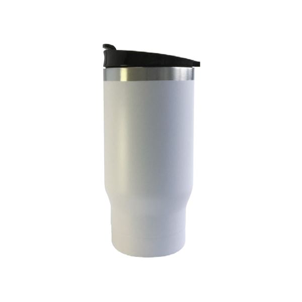 【3個セット】 タフコ スタイルモア カーマグ 500ml ホワイト F-2701 【 セット販売 まとめ買い 割引 】 キッチン 食器 タンブラー