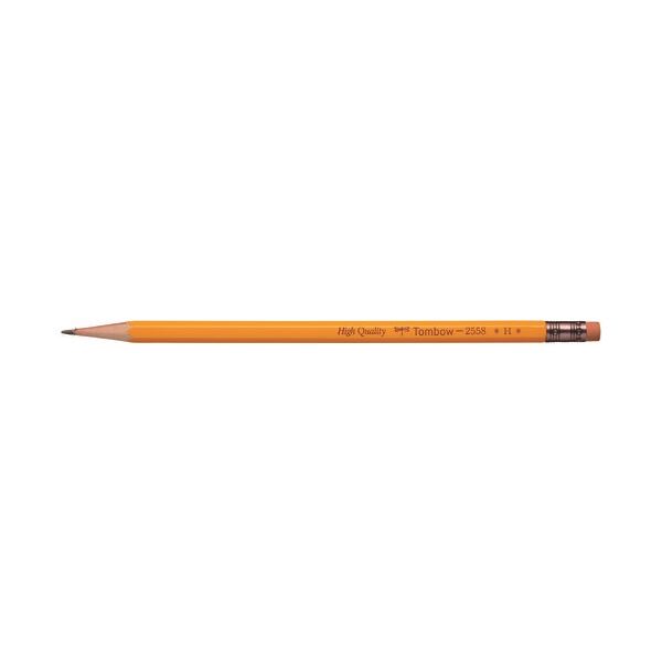 ゴム付鉛筆 2558-H H 【×5セット】 【 セット販売 まとめ買い 割引 オフィス 文房具 文具 業務用 オフィス用品 】 文具 オフィス用品 ペン ボールペン