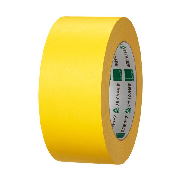 オカモト クラフトテープ 環境思い カラーNo.224WC 50mm×50m 黄 1巻【×10セット】 【 セット販売 まとめ買い 割引 オフィス 文房具 文具 業務用 オフィス用品 】 文具 オフィス用品 テープ 接着用具