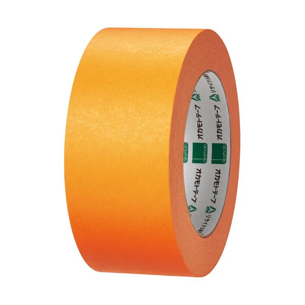 オカモト クラフトテープ 環境思い カラーNo.224WC 50mm×50m オレンジ 1巻【×10セット】 【 セット販売 まとめ買い 割引 オフィス 文房具 文具 業務用 オフィス用品 】 文具 オフィス用品 テープ 接着用具