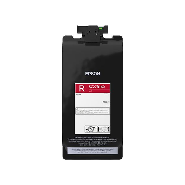 EPSON エプソン SC27R160インキ薬莢 赤いこと 【純然たる品】