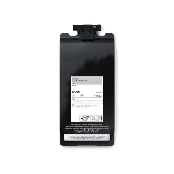 EPSON エプソン SC34GY160 グレー 【ﾒｰｶｰ純正品】   PC プリンター インク インクカートリッジ トナー インク カートリッジ エプソン(EPSON)用