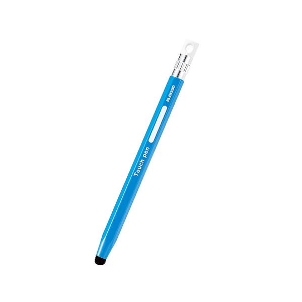 【まとめ買い 5個セット】 エレコム 6角鉛筆タッチペン ブルー P-TPENCEBUX5 【お徳用 まとめ買い お買い得 業務用 割引 セット販売】|開店20周年 世田谷家具インテリア