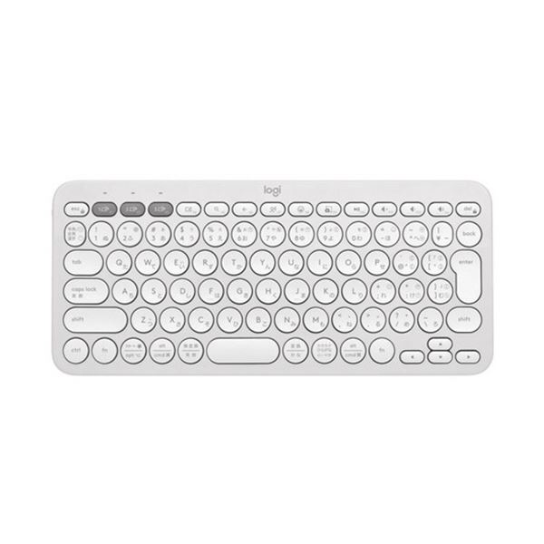 ロジクールPEBBLE KEYS 2 K380S オフホワイト K380sOW 1台パソコン キーボード テンキー