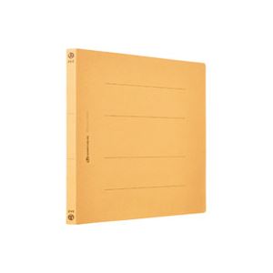 【20セット オフィス 業務用 】 フラットファイル / 紙バインダー 【A4 / 2穴 10冊入り】 ヨコ型 イエロー(黄) D018J-YL 【 セット販売 まとめ買い 割引 オフィス 文房具 文具 業務用 オフィス用品 】 文具 オフィス用品 ファイル バインダー