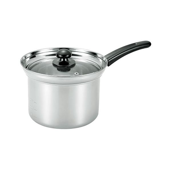 まいにち使いの多用途お鍋深型片手鍋18cm(ザル付) パスタや麺類を茹でる時に湯切りが簡単 FPZ-18 キッチン 食器 鍋 圧力鍋