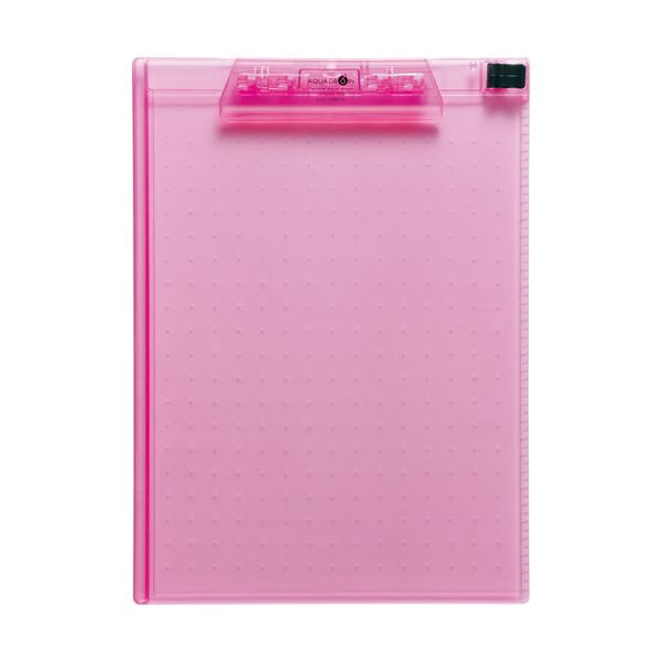 リヒトラブ AQUA DROPsクリップボード A4タテ 赤 A-5010-3 1枚【×20セット】 【 セット販売 まとめ買い 割引 オフィス 文房具 文具 業務用 オフィス用品 】 文具 オフィス用品 ファイル バインダー クリップボード クリップファイル