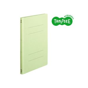 TANOSEE タノシー（大塚商会) フラットファイル バインダー 2穴 ＜スタンダードカラー＞A4タテ 150枚収容 緑 10冊入×20パック 【 セット販売 まとめ買い 割引 オフィス 文房具 文具 業務用 オフィス用品 】 文具 オフィス用品 ファイル バインダー