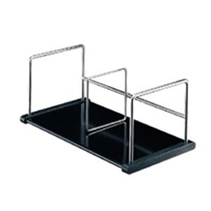 PLUS プラス A型本立 ブラック 文具 オフィス用品