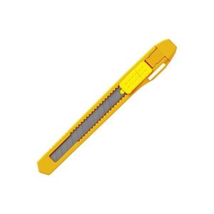 PLUS プラス カッターナイフS CU-103 イエロー10本 【×5セット】 【 セット販売 まとめ買い 割引 オフィス 文房具 文具 業務用 オフィス用品 】 文具 オフィス用品 カッター
