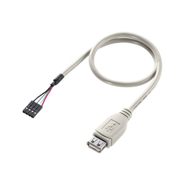 【5個セット】 サンワサプライ USBケーブル メス TK-USB2NX5 【 セット販売 まとめ買い 割引 】 パソコン ケーブル ケーブルカバー