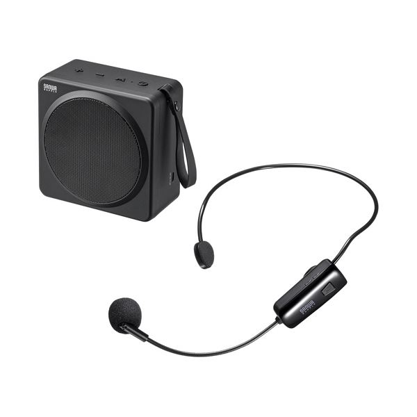 サンワサプライワイヤレスポータブル拡声器 MM-SPAMP15 1台 最大25Wで大きな音が出せるポータブル拡声器。デジタル家電 家電 パソコン・周辺機器 AV・音響機器 スピーカー|開店20周年 世田谷家具インテリア