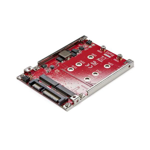 StarTech.com デュアルM.2-SATAうつり変わりアダプター 2.5in運転ベイ相応う S322M225R 1個