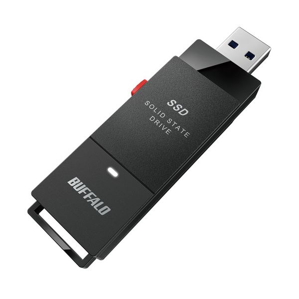 楽天市場】（まとめ）バッファロー USB3.2(Gen1)ポータブルSSD Type-A＆Cケーブル付属 500GB ブラック SSD-PGC500U3 -BC 1台【×3セット】 : 開店20周年 世田谷家具インテリア