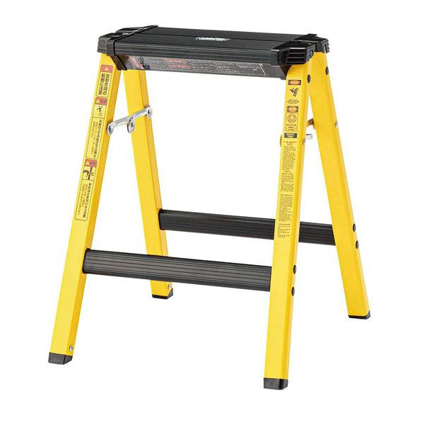 ステップ 脚立 約幅430×奥行430×高さ570mm ダークグリーン 耐