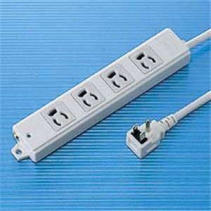サンワサプライ 工事物件タップ（4個口 ・ 5m） TAP-K4L-5パソコン 電源タップ タップ 5,432円