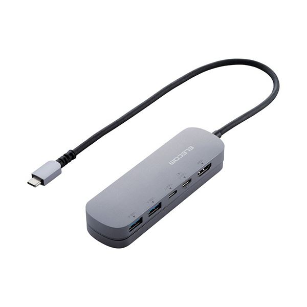 ELECOM エレコム USBType-Cデータポート / 固定用台座付ドッキングステーション シルバー DST-C18SV 1個 7,474円