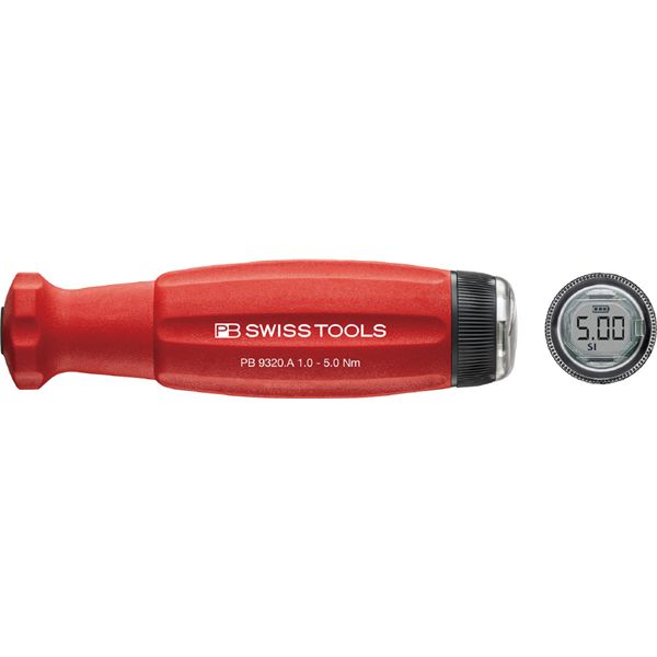PB SWISS TOOLS ピービースイスツールズ デジタルトルクハンドルV02 トルク調整範囲（Nm）1.0-5.0 9320.A1.0-5.0JCBB 工事 DIY 工具 ドライバー ドライバー