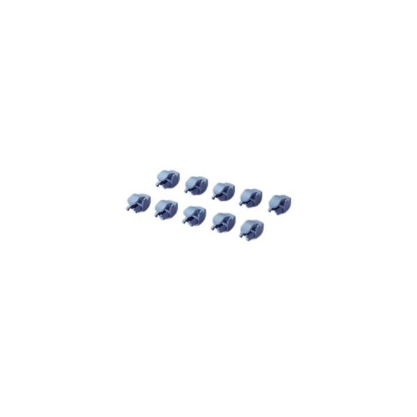 【5セット まとめ買い 】 ELECOM エレコム コネクタ保護カバー LD-RJ45GPC / BU10X5 【 セット販売 まとめ買い 割引 】 パソコン ケーブル ケーブルカバー