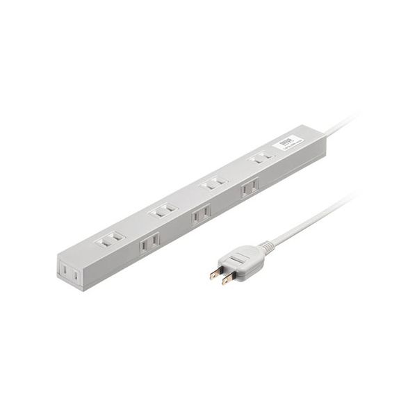 サンワサプライ スリムタップ3M スリーエム ホワイト TAP-SLIM8N-3パソコン 電源タップ タップ