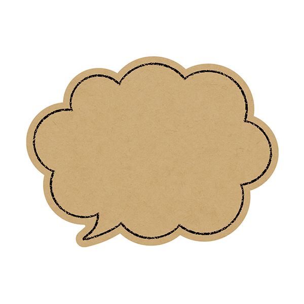 ササガワ 手書きPOP用カード 吹出し型 クラフト 16-1759 1パック(10枚)【×10セット】 【 セット販売 まとめ買い 割引 オフィス 文房具 文具 業務用 オフィス用品 】