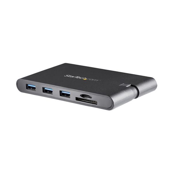 StarTech.com USB Type-C接続マルチアダプタ Mac / Win対応 HDMI / VGA 3x USB3.0SD / microSD DKT30CHVSCPD 1台