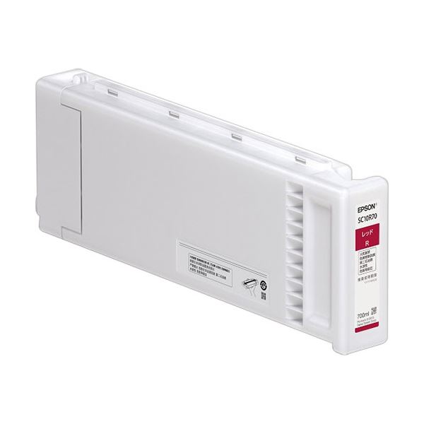 EPSON エプソン インクカートリッジ レッド 700ml SC10R70 1個 PC プリンター インク インクカートリッジ トナー 交換インク カートリッジ