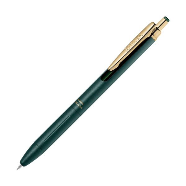 ゼブラジェルボールペン サラサグランド 0.3mm グリーンブラック P-JJH57-VGB 1本 【×5セット】 【 セット販売 まとめ買い 割引 オフィス 文房具 文具 業務用 オフィス用品 】 文具 オフィス用品 ペン ボールペン