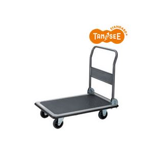 TANOSEE タノシー（大塚商会) スチール台車 300kg荷重 黒 3台 【 セット販売 まとめ買い 割引 】 キャリーカート 台車