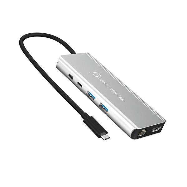 j5 Create USB48KHDMI マルチポートハブ スペースグレー JCD403 1個パソコン 分配器 切替器