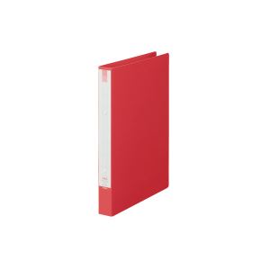 LION ライオン事務器リングファイル A4タテ 2穴 210枚収容 背幅35mm レッド RF-103B 1冊 【×10セット】 【 セット販売 まとめ買い 割引 オフィス 文房具 文具 業務用 オフィス用品 】 文具 オフィス用品 ファイル バインダー