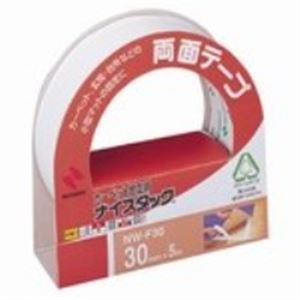 (オフィス 業務用 10セット) ニチバン 両面テープ ナイスタック 【カーペット固定用 / 幅30mm×長5m】 強弱両面タイプ NW-F30 【 セット販売 まとめ買い 割引 オフィス 文房具 文具 業務用 オフィス用品 】 文具 オフィス用品 テープ 接着用具