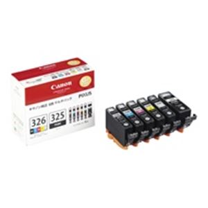 Canon Canon キヤノン インクカートリッジ 純正 【BCI-326+325 / 6MP】 6色パック PC プリンター インク インクカートリッジ トナー インク カートリッジ キャノン(CANON)用
