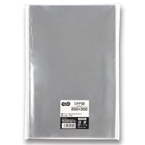 TANOSEE タノシー（大塚商会) OPP袋 フラット 200×300mm 1パック（100枚） 【×10セット】 【 セット販売 まとめ買い 割引 オフィス 文房具 文具 業務用 オフィス用品 】 文具 オフィス用品 袋 OPP袋