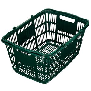 スーパーメイト ショッピングバスケット 33L ダークグリーン CB-33EGG 1個 【×5セット】 【 セット販売 まとめ買い 割引 オフィス 文房具 文具 業務用 オフィス用品 】