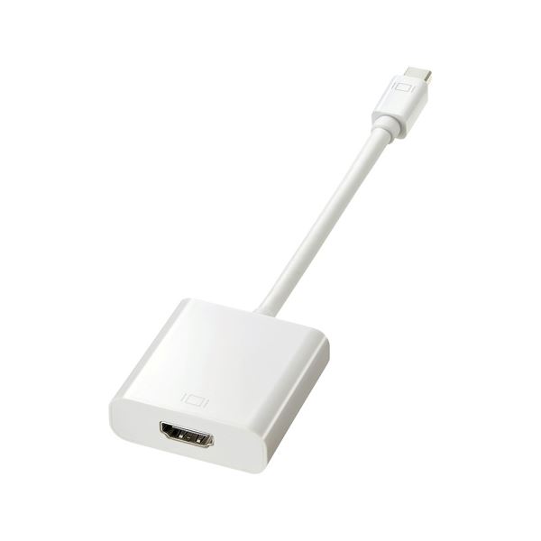 サンワサプライ ミニDisplayPort-HDMI変換アダプタ AD-MDPPHD01パソコン ACアダプタ OAアダプタ