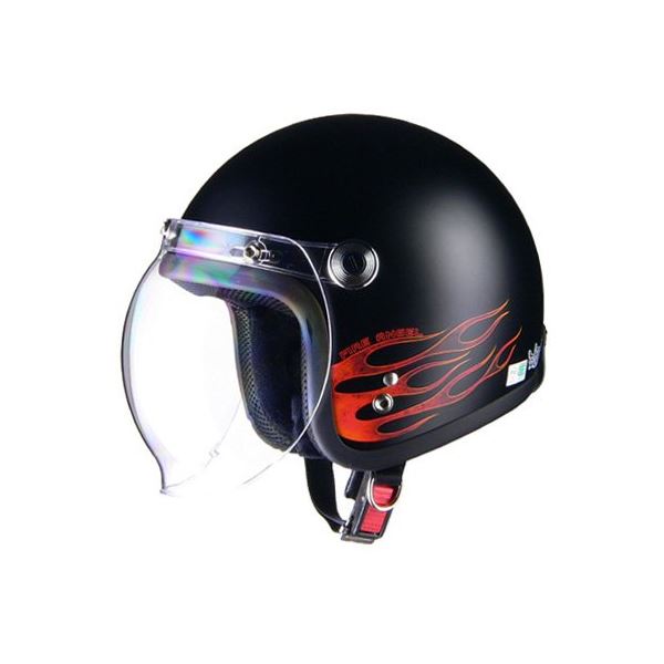 リード工業 (LEAD) スモールジェット BC10 ファイアエンジェル フリー バイク用品 ヘルメット
