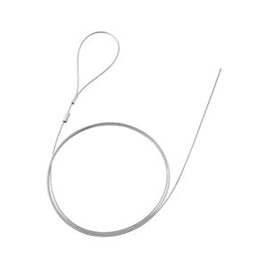 サンワサプライ eセキュリティ（1.0M1.5mm片側かしめなし） SLE-13W【×10セット】 【 セット販売 まとめ買い 割引 】 パソコン セキュリティ