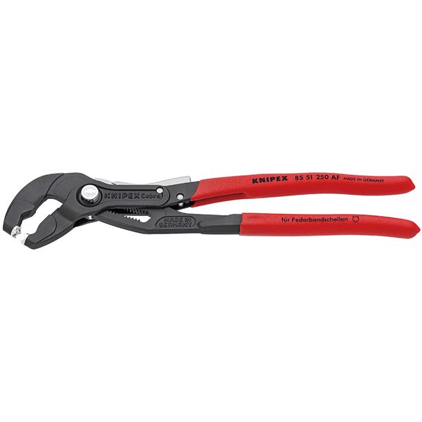 KNIPEX （クニペックス）8551-250AF スプリングホースクリッププライヤー （ロック付｜開店20周年 世田谷家具インテリア
