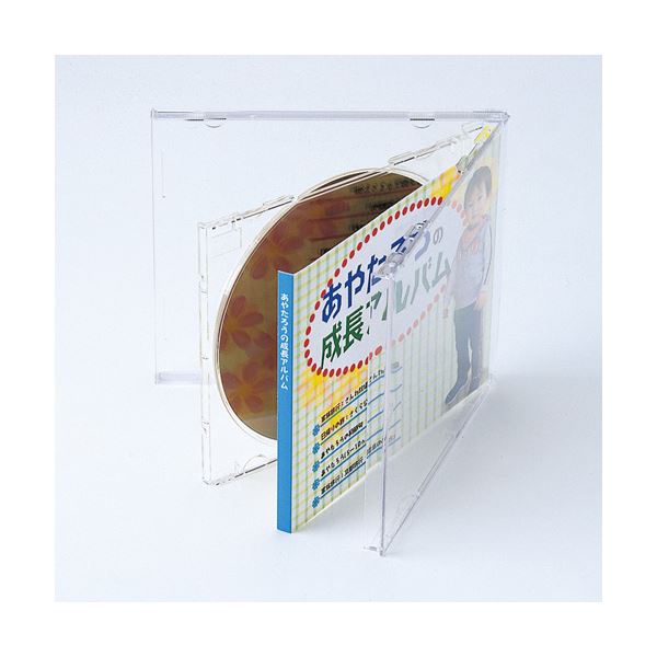 サンワサプライ インクジェットCDケースボトム用カード JP-IND3N【×5セット】 【 セット販売 まとめ買い 割引 】 パソコン DVDケース CDケース Blu-rayケース