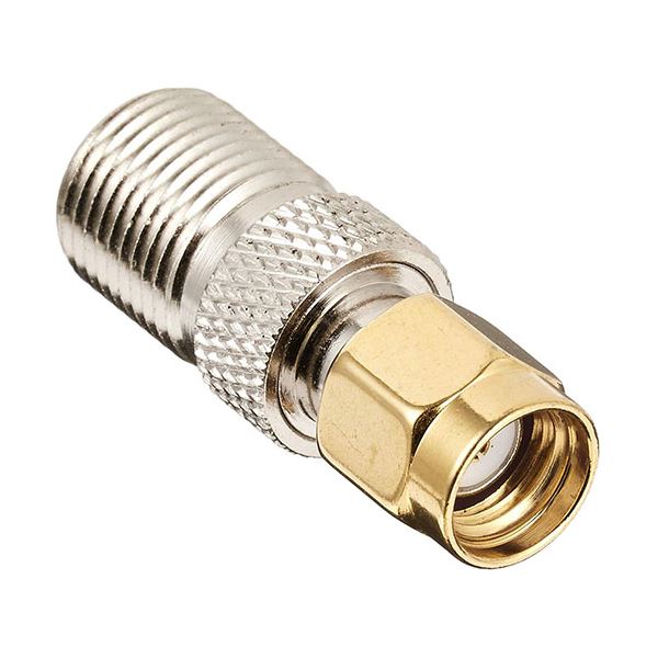変換名人 アンテナ Fアンテナ→RP-SMA F-RPSMAP【×10セット】 【 セット販売 まとめ買い 割引 】