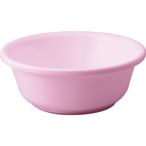 【40セット】 シンプル 風呂桶 / 湯桶 【脚ゴム付き パステルピンク】 27×10.2cm 材質：PP 『HOME＆HOME』 【 セット販売 まとめ買い 割引 】 　バス用品 入浴剤 風呂用品 お風呂