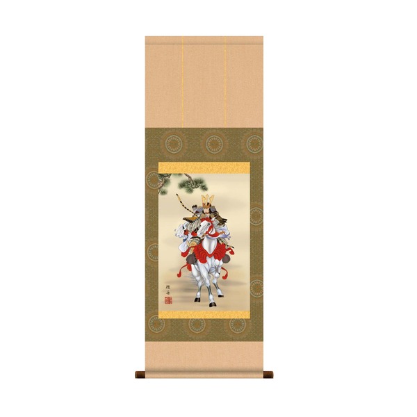 楽天市場】兜 掛け軸 (掛軸/端午の節句/壁掛け/子供の日/男の子/出産